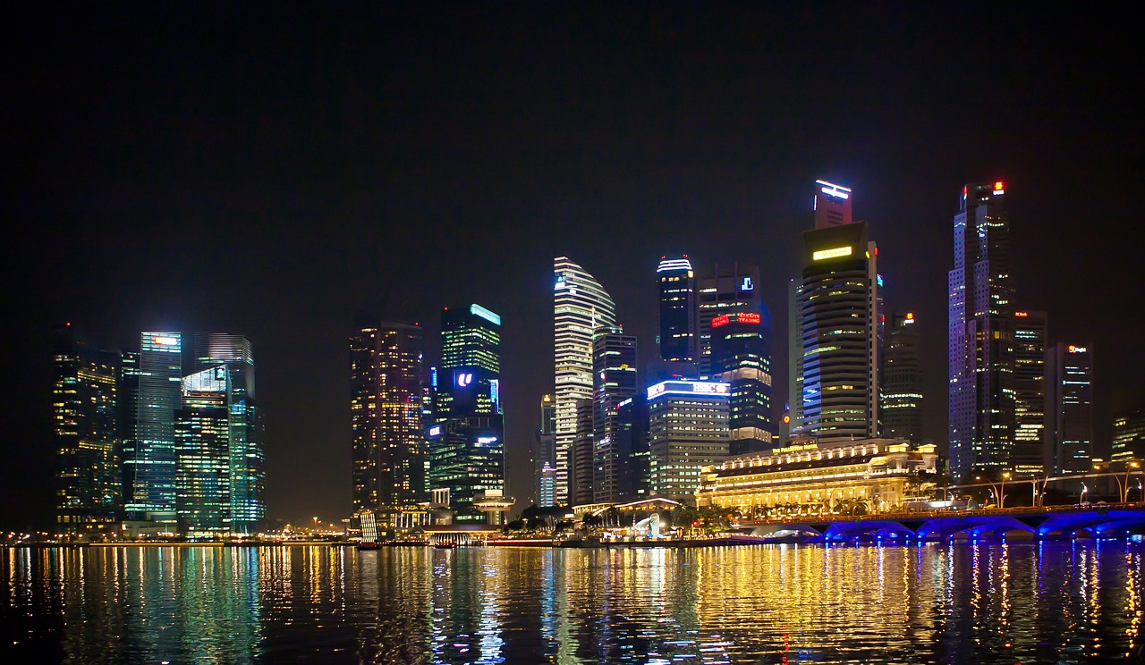 singapore, business, night view-404284.jpg